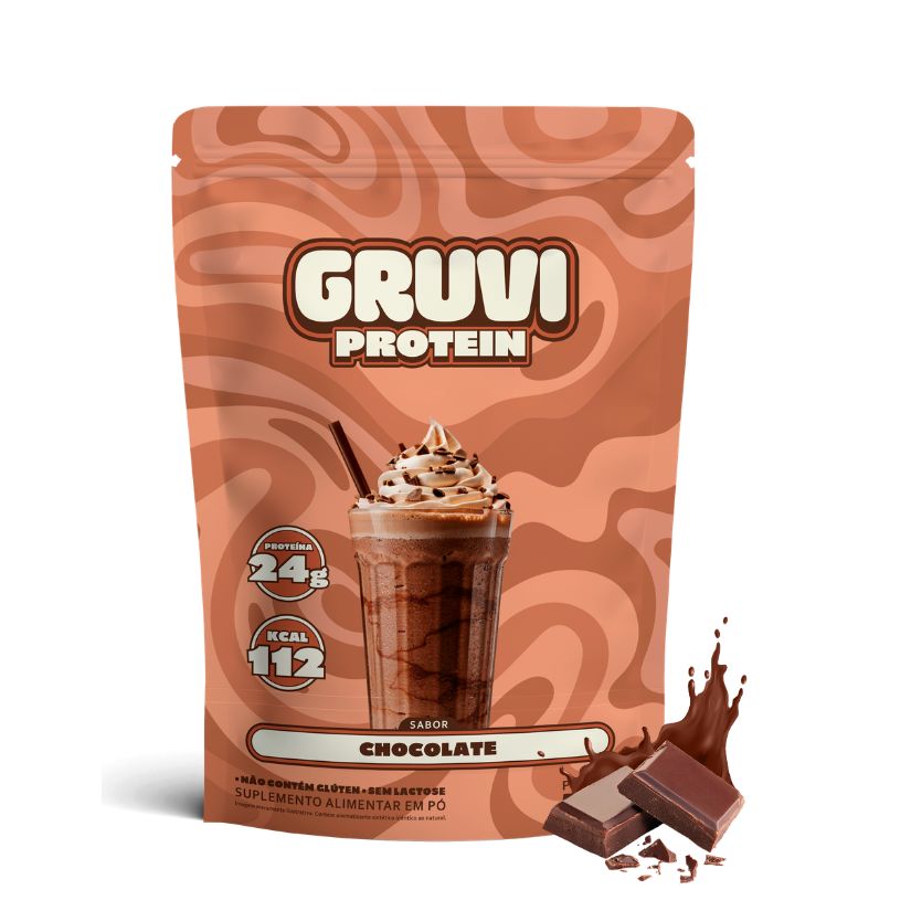 Proteína vegana Gruvi - sabor Chocolate