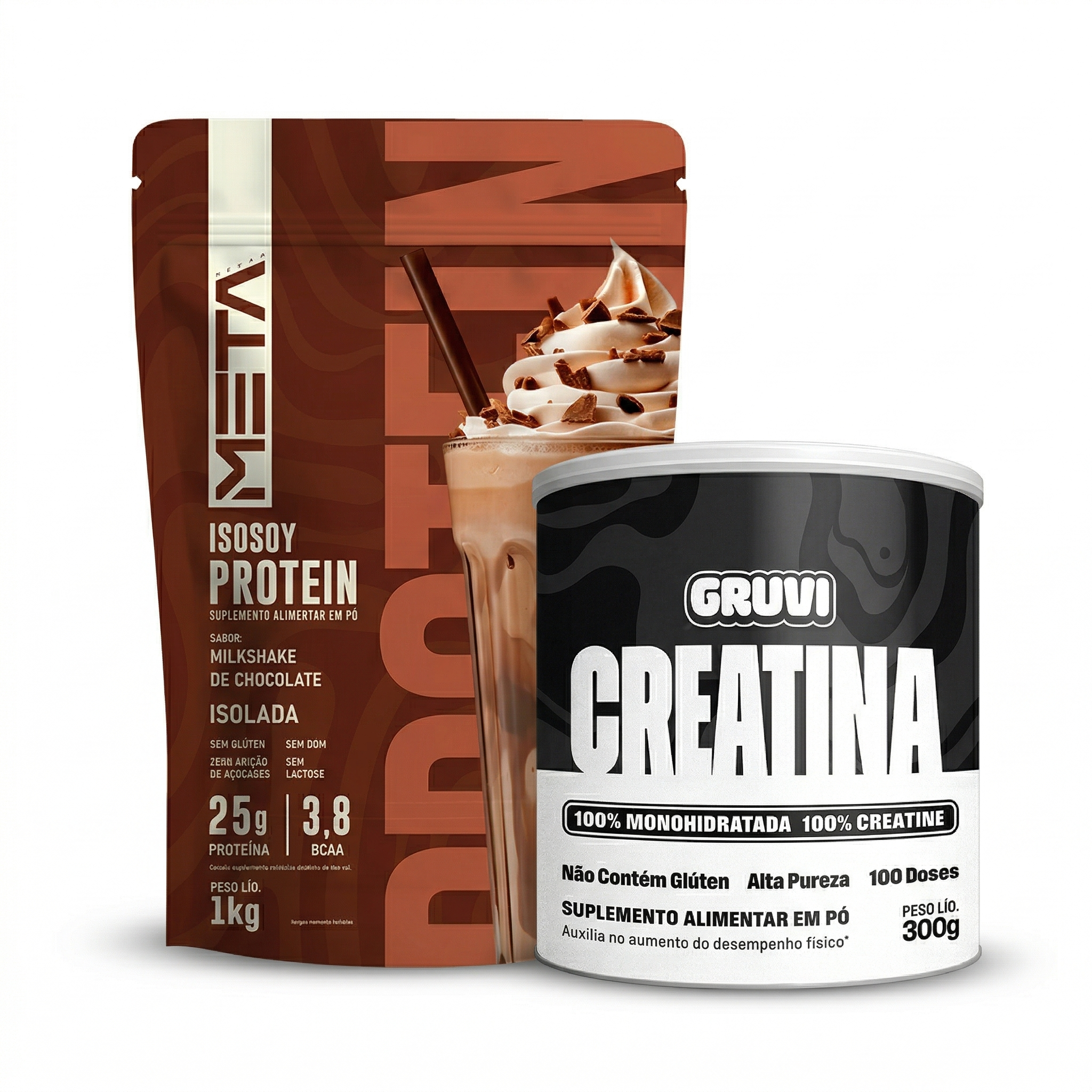 Combo Proteico | META Protein Isosoy + Creatina