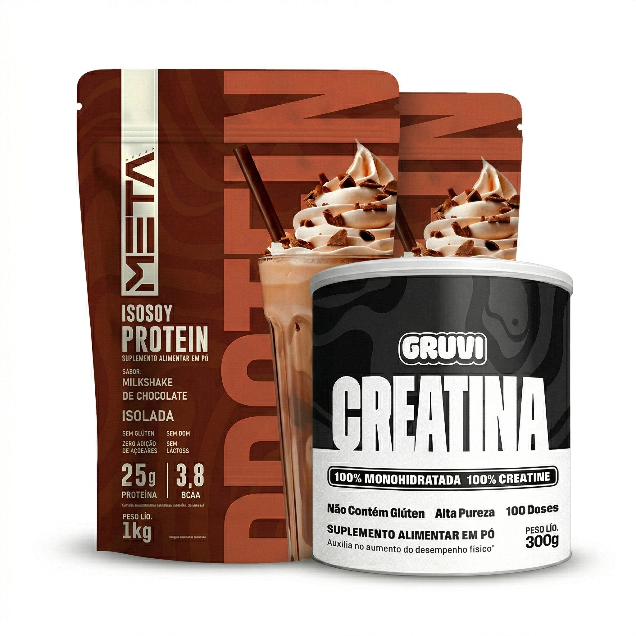 Combo Proteico | META Protein Isosoy + Creatina